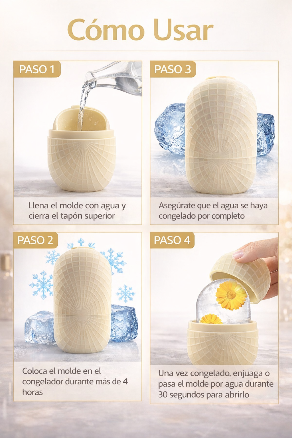 Ice Roller Facial Revitalizante – AuraGlam