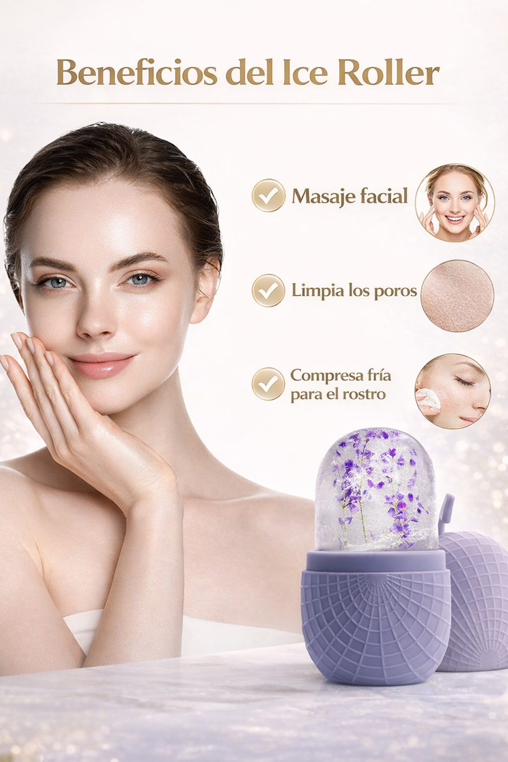 Ice Roller Facial Revitalizante – AuraGlam